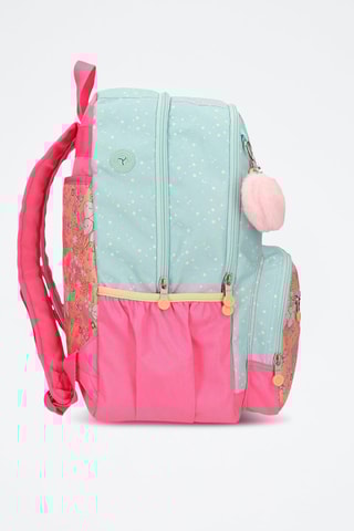 Sac à dos connecté - Rose et turquoise