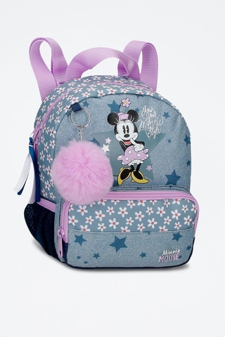 Sac à dos Minnie Mouse Disney - Bleu et lilas