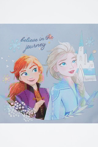 Sac à dos Anna et Elsa La Reine des Neige Disney - Ciel et rose poudré