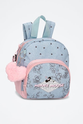 Sac à dos Minnie Disney - Bleu clair et rose