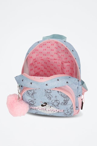 Sac à dos Minnie Disney - Bleu clair et rose