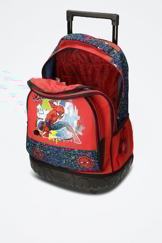 Sac à dos à roulettes Spider-Man Avengers Marvel - Rouge