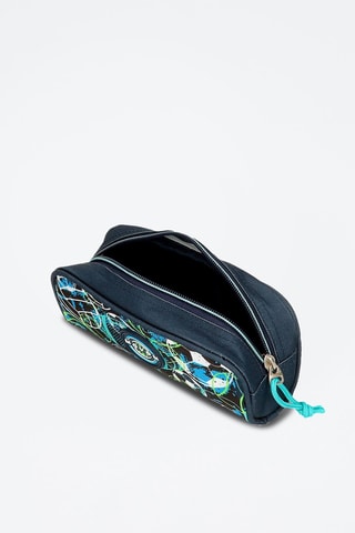 Trousse - Bleu et turquoise