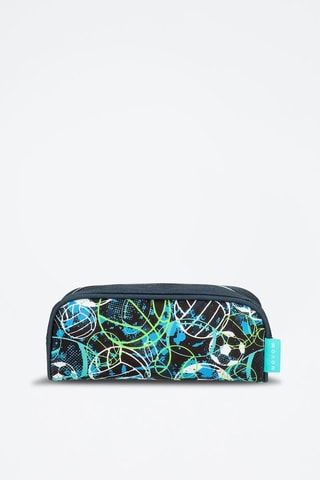 Trousse - Bleu et turquoise