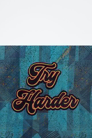 Trousse - Turquoise et noir