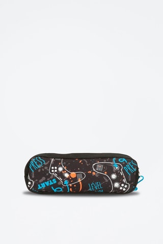 Trousse - Noir et bleu