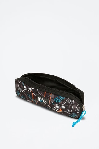 Trousse - Noir et bleu