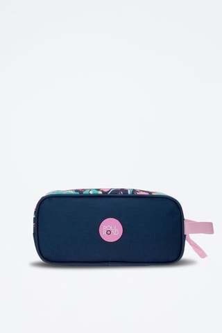 Trousse - Bleu et rose