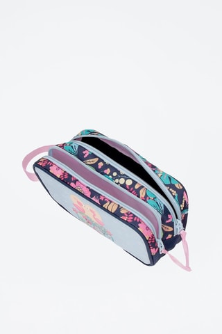 Trousse - Bleu et rose