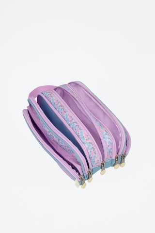 Trousse Cute Girl Enso - Violet et bleu