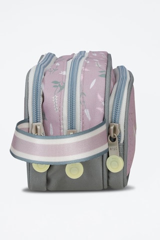 Trousse Enjoy a Beautiful Day Enso - Lilas et gris