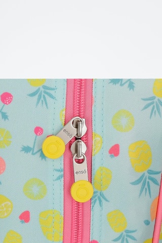 Trousse Rose et vert d'eau