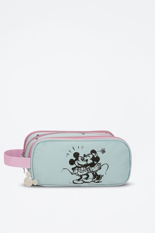 Trousse de toilette Mickey et Minnie Disney - Turquoise