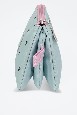 Trousse Mickey et Minnie Disney - Turquoise