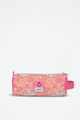 Trousse - Rose et vert d’eau