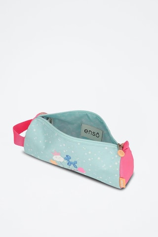 Trousse - Rose et vert d’eau