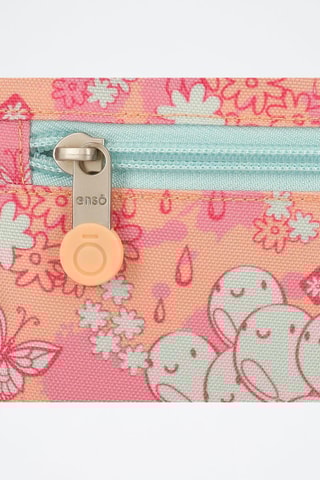 Trousse - Rose et vert d’eau