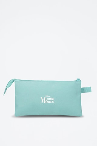 Trousse Minnie et Figaro Disney - Turquoise