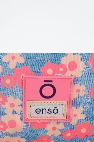 Sac bandoulière Enso Little Dreams - Bleu et rose