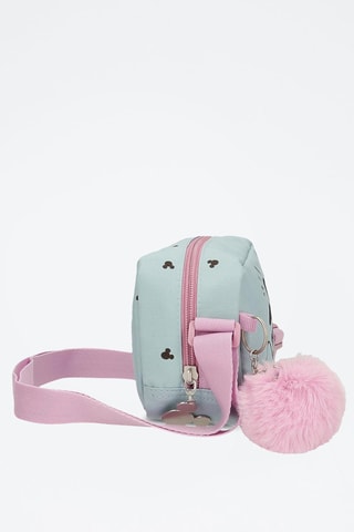 Sac bandoulière Mickey et Minnie Disney - Turquoise