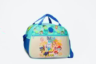 Sac de voyage Pat’ Patrouille - Bleu et beige - 40 cm