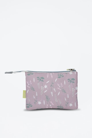 Porte-monnaie Enjoy a Beautiful Day Enso - Lilas et gris