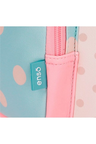 Porte-monnaie - Turquoise et rose