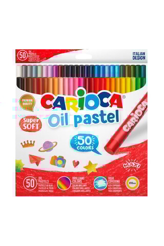 50 pastels à l'huile