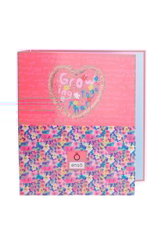 Classeur Together growing Rose et bleu