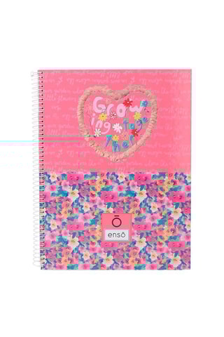 Classeur Together growing Rose et bleu