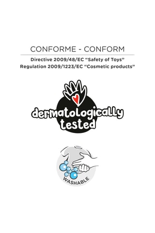 Maquillage pour enfant Carnaval - 3 couleurs