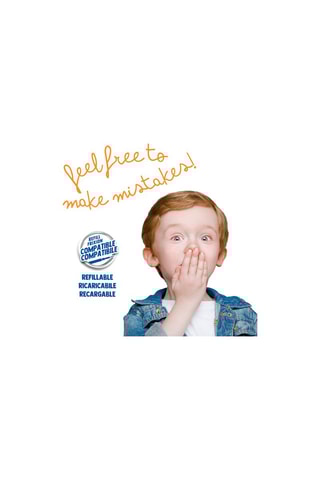 6 stylos-bille effaçables et rechargeables Oops - Multicolore