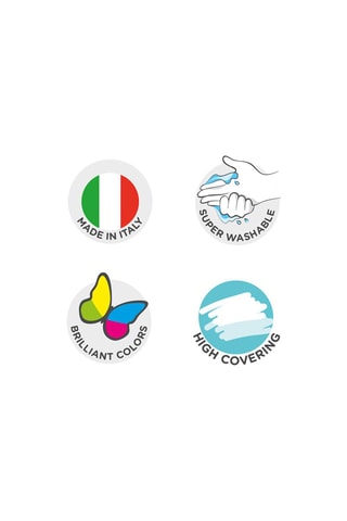 6 bouteilles de peinture Ready Tempera - 6 x 250 ml