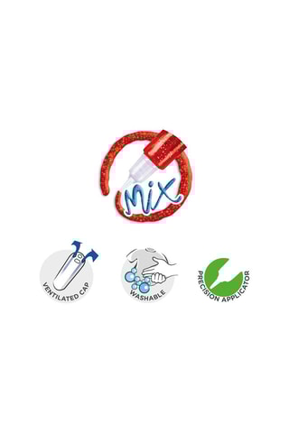 6 tubes de colle pailletée - Dès 3 ans