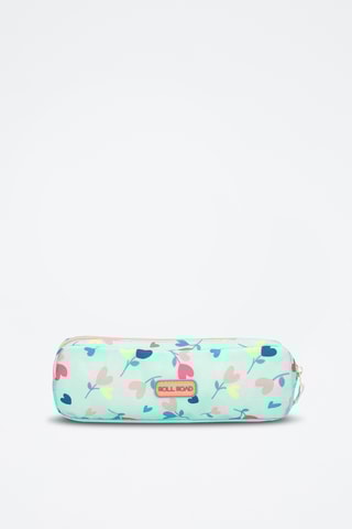 Trousse - Turquoise et rose