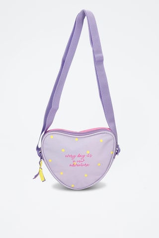 Sac bandoulière - Turquoise et rose