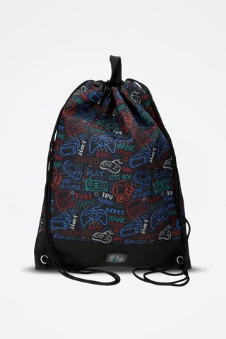 Sac à dos - Noir et bleu cobalt