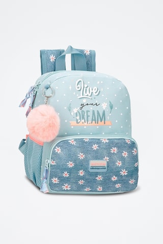 Sac à dos - Bleu et rose