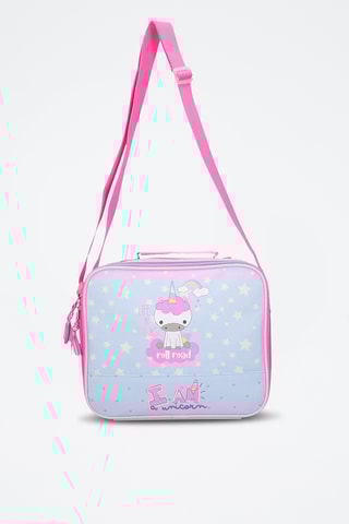 Sac à lunch - Ciel et rose