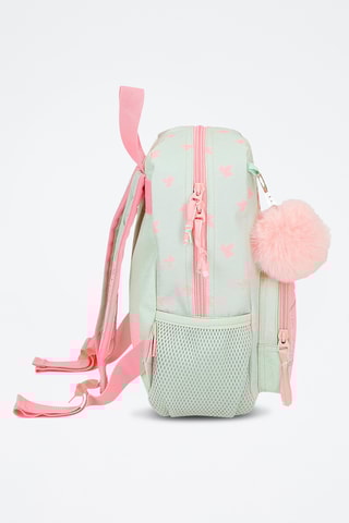 Sac à dos - Vert clair et rose poudré