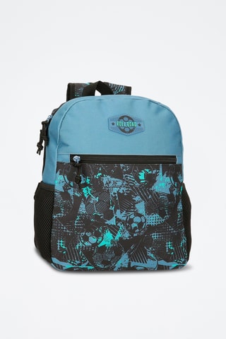 Sac à dos - Noir et bleu cobalt