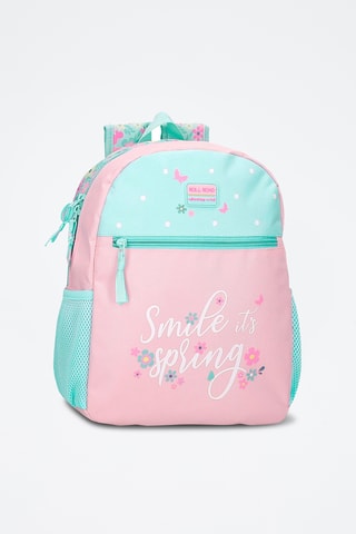 Sac à dos - Rose et turquoise