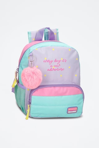 Sac à dos - Turquoise et rose