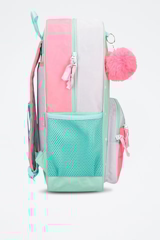 Sac à dos - Vert d’eau et rose poudré