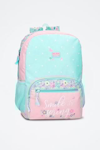 Sac à dos - Rose et turquoise