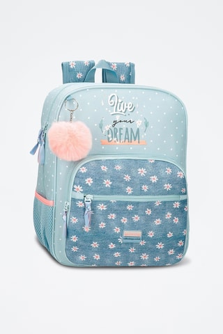 Sac à dos - Bleu et rose