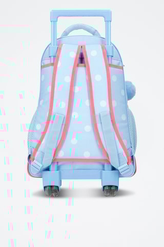 Sac à dos à roulettes Mickey Disney - Ciel