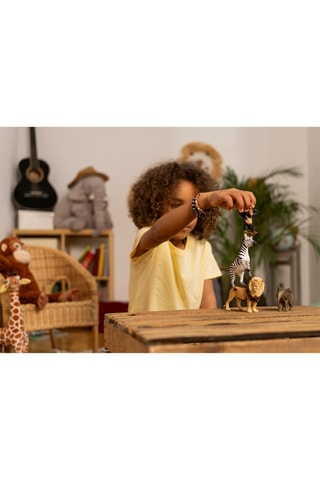 Set Mijn Eerste Afrikaanse Dieren Wild Life - 4-Delig - Vanaf 3 Jaar -