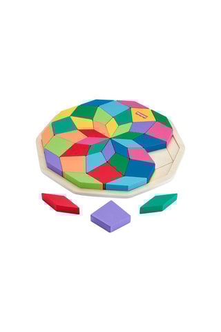 Houten Mandala Puzzel Fisher-Price - 40-delig - Vanaf 3 Jaar