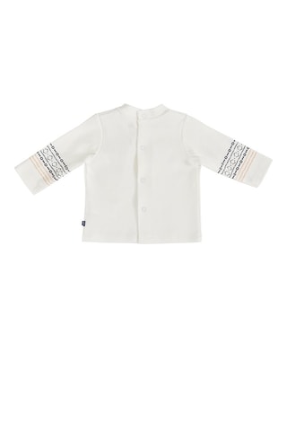 T-shirt et robe-salopette en velours - Anthracite